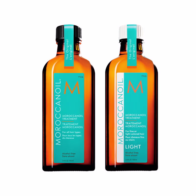 Kit Moroccanoil Treatment Óleo Capilar 100ml + Óleo Capilar Light 100ml