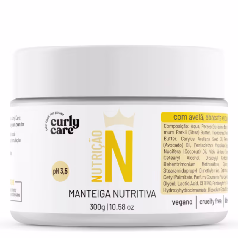 Kit de Tratamento Nutrição Intensa Linha N - Curly Care | Cabelos mais Nutridos e Brilhosos