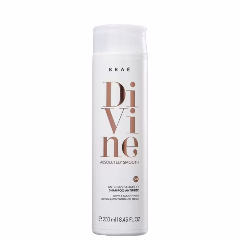Kit Braé Divine - Shampoo 250ml + Condicionador 250ml + Máscara 200g + 3x Ampola 13ml