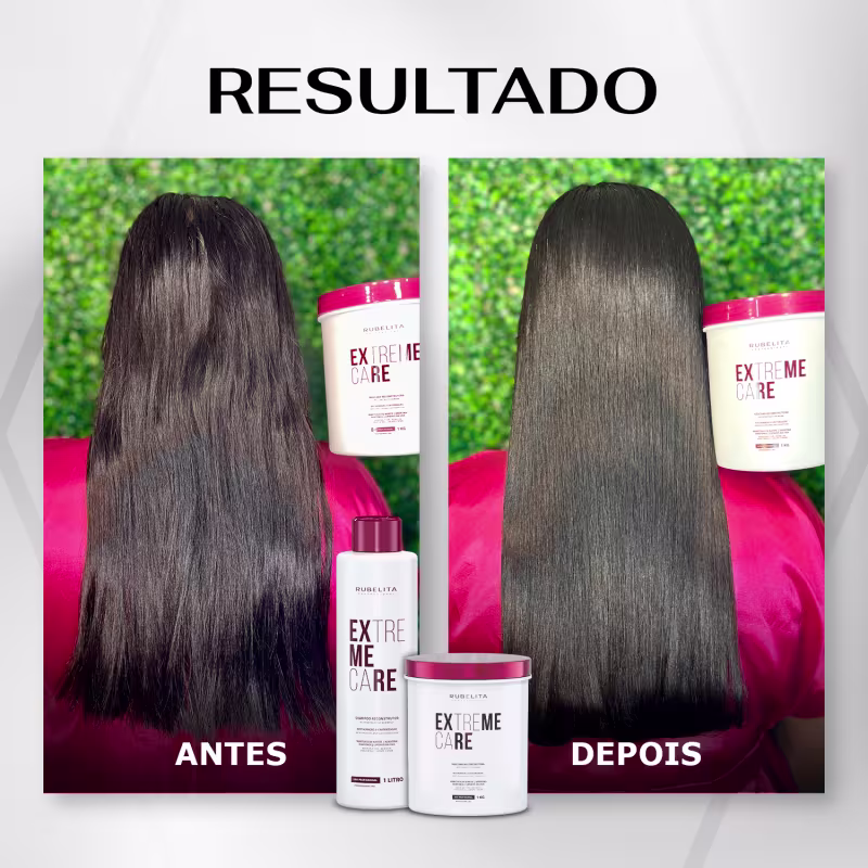 Kit Lavatório Extreme Care (Shampoo 1L + Máscara 1Kg) Rubelita