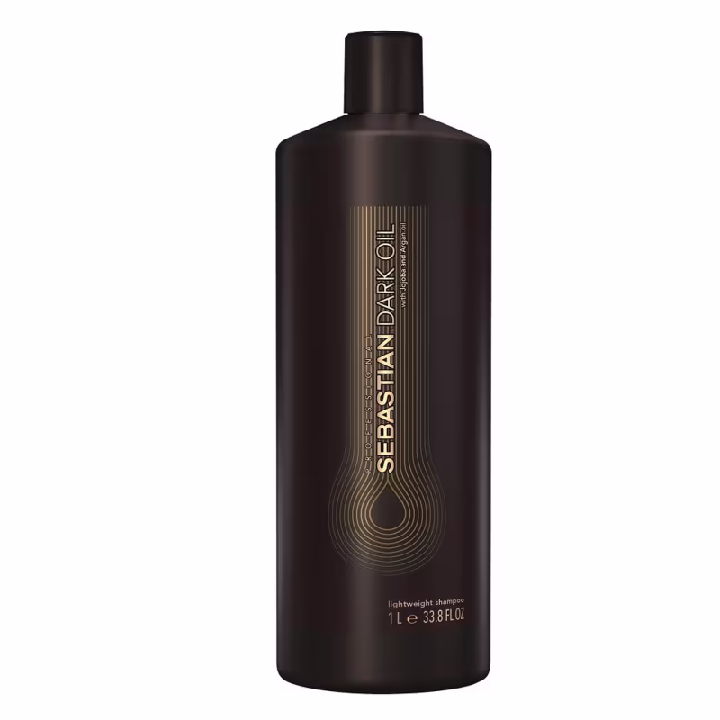 Kit Sebastian Dark Oil - Shampoo 1L + Condicionador 250ml + Máscara 500ml + Óleo 95ml
