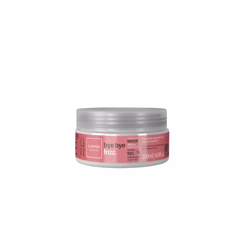 Kit Bye Bye Frizz Shampoo 250ml Mascara e Leave-in - Cadiveu
