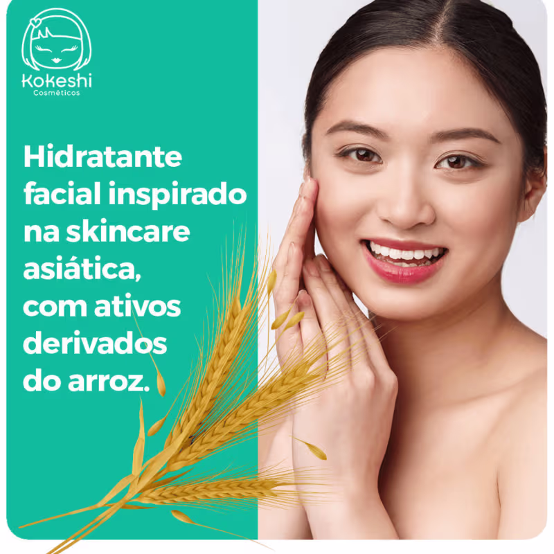 Kit Creme Facial Pele de Porcelana Sérum tudo em 1