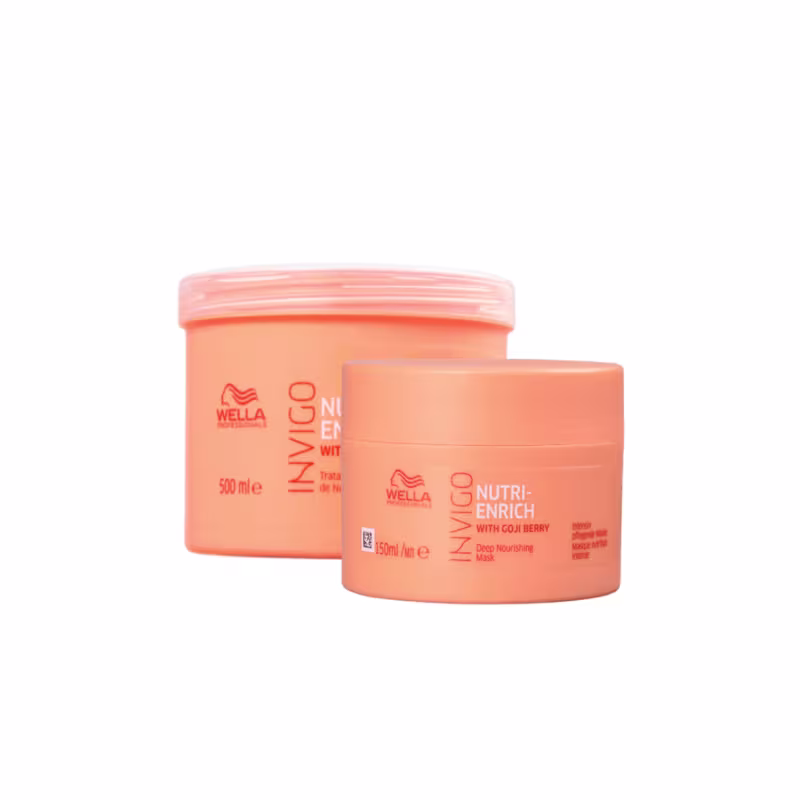 Kit Wella Professionals Invigo Nutri-Enrich Duo Mask Treat, 2 produtos.