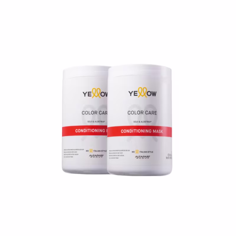 Kit 2 Máscaras Capilar Color Care 1L - Yellow