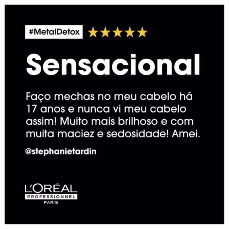 Kit L'Oréal Professionnel Metal Detox Tamanho Salão (3 Produtos)