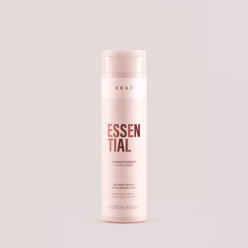 Braé Kit Essential Home Care Reparação Profunda – Tratamento Capilar Completo com Shampoo 250ml + Condicionador 250ml + Máscara 200g + Brinde – Reconstrução, Nutrição e Brilho