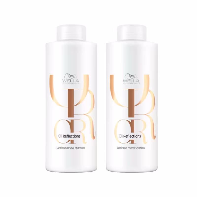 KIT WELLA PROFESSIONALS SHAMPOO OIL REFLECTIONS 1000 ML 2 UNIDADES