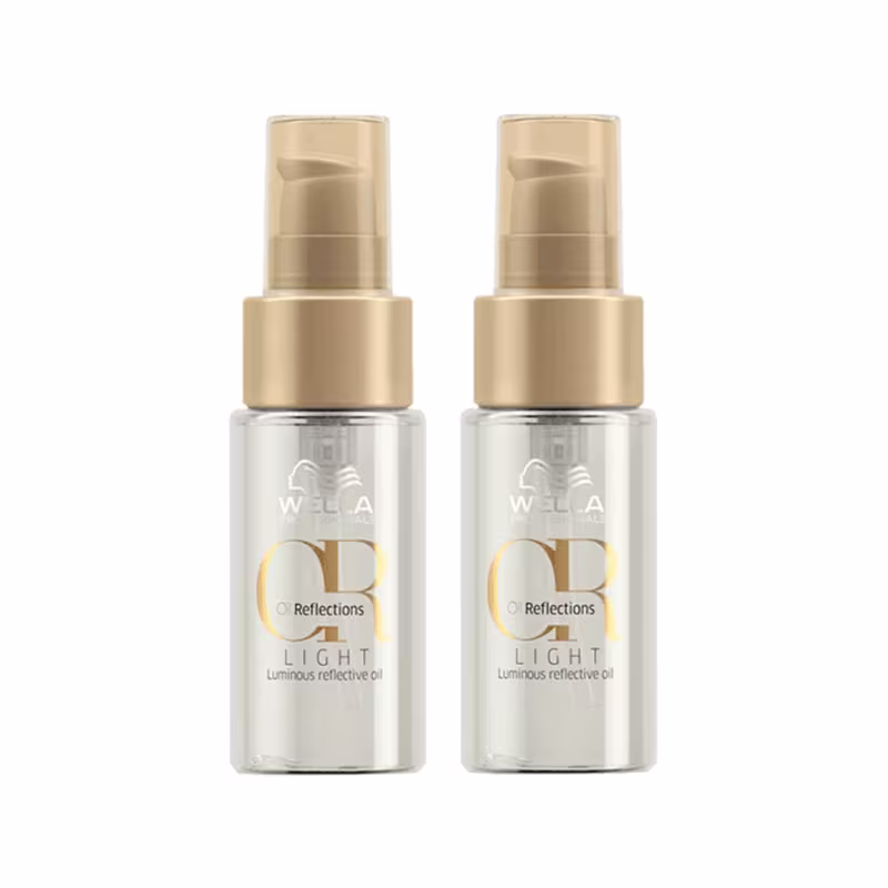 KIT WELLA PROFESSIONALS OIL REFLECTIONS LIGHT ÓLEO CAPILAR 30ML – 2 UNIDADES