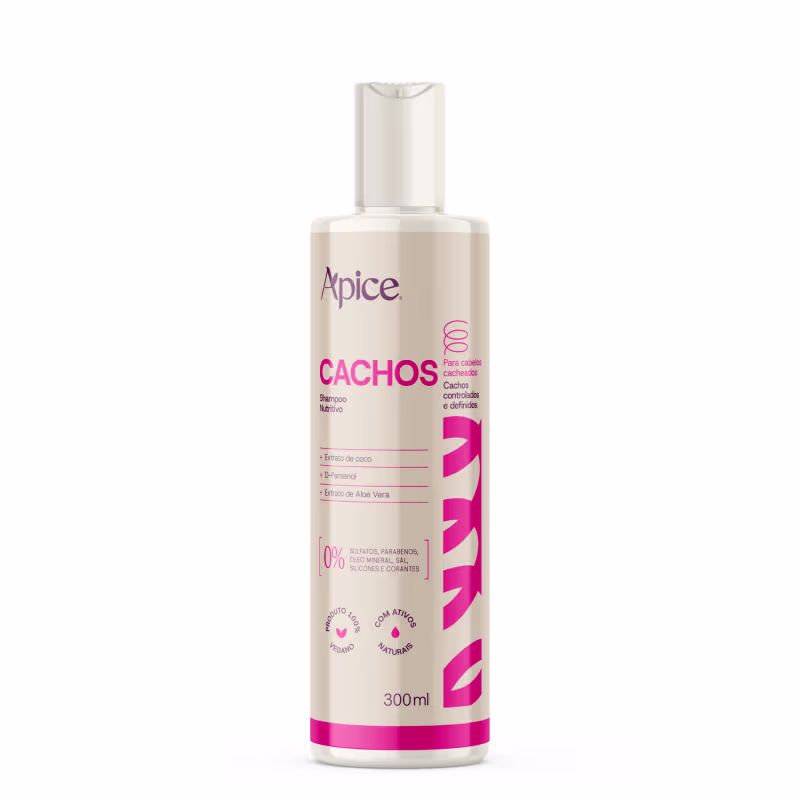 Kit Cachos Essence 6 Produtos - Apice | Tratamento, Nutrição Intensa e Controle do Frizz
