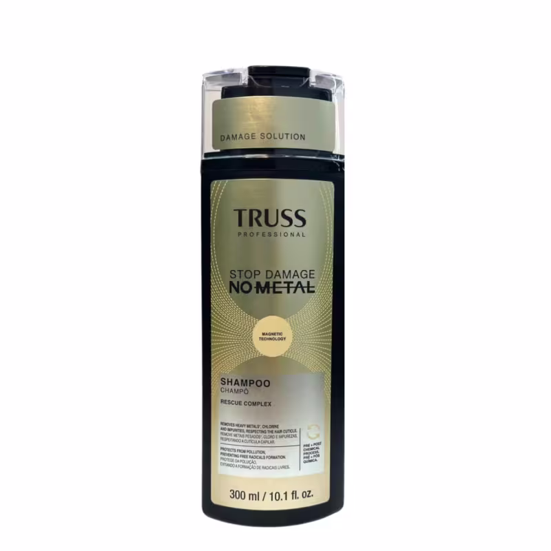 Kit Truss No Metal - Shampoo 300ml + Night SPA 250ml + Spray Uso Obrigatório 260ml