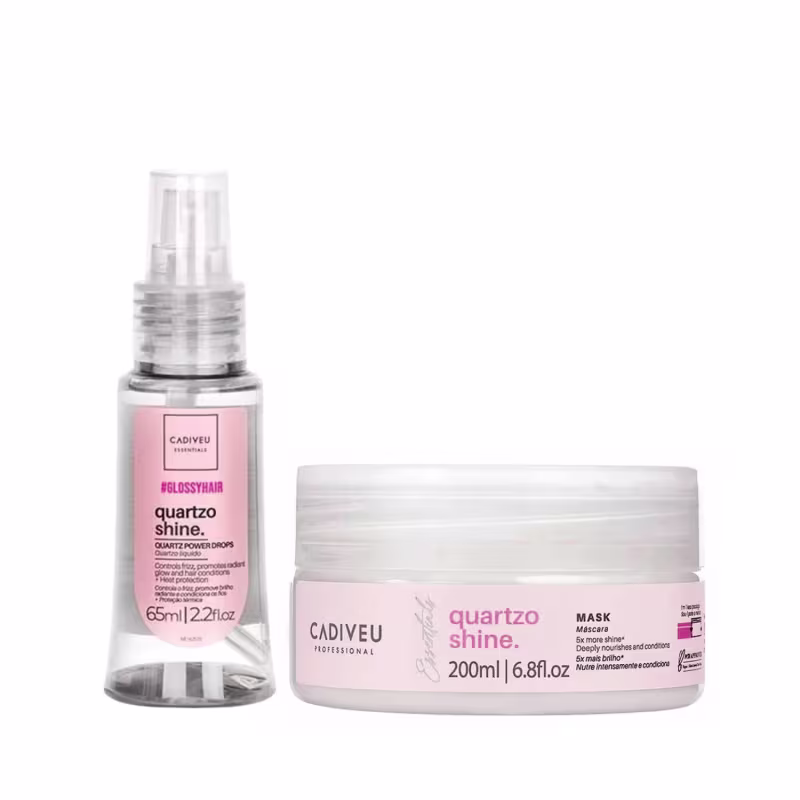 Kit Cadiveu Máscara  e Óleo Quartzo Shine