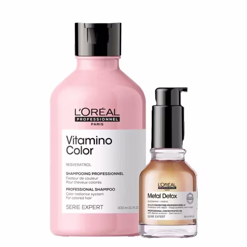 Duo L'Oréal Professionnel Metal Detox Vitamino Color (2 Produtos)