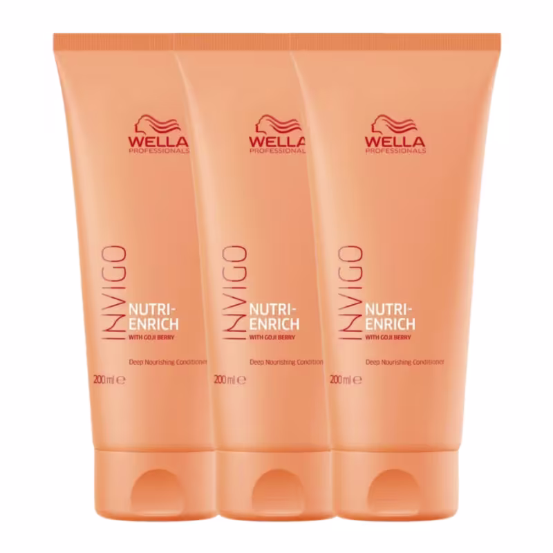 Kit Wella Professionals Invigo Nutri-Enrich - Condicionador 3x200ml