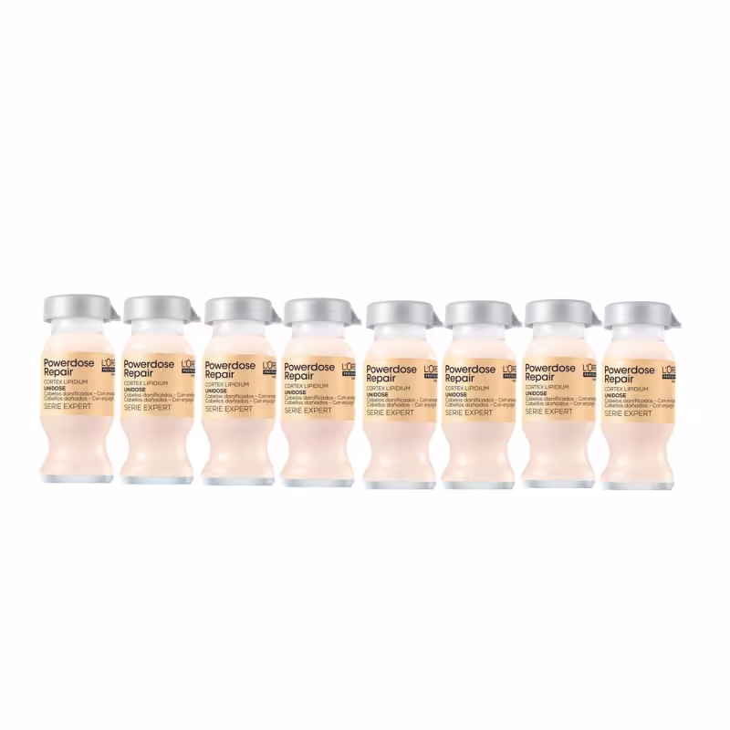 Kit L'Oréal Professionnel Ampolas Powerdose Repair Cortex Lipidium (8 Unidades)