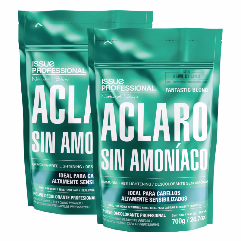 Kit Issue Professional Color Active Classic - Pó Descolorante 700g (2 Unidades)
