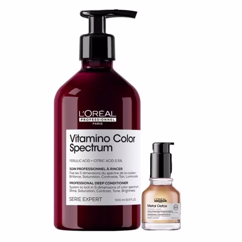 Duo Loreal Professionnel Vitamino Color Spectrum Huile Oil (2 Produtos)