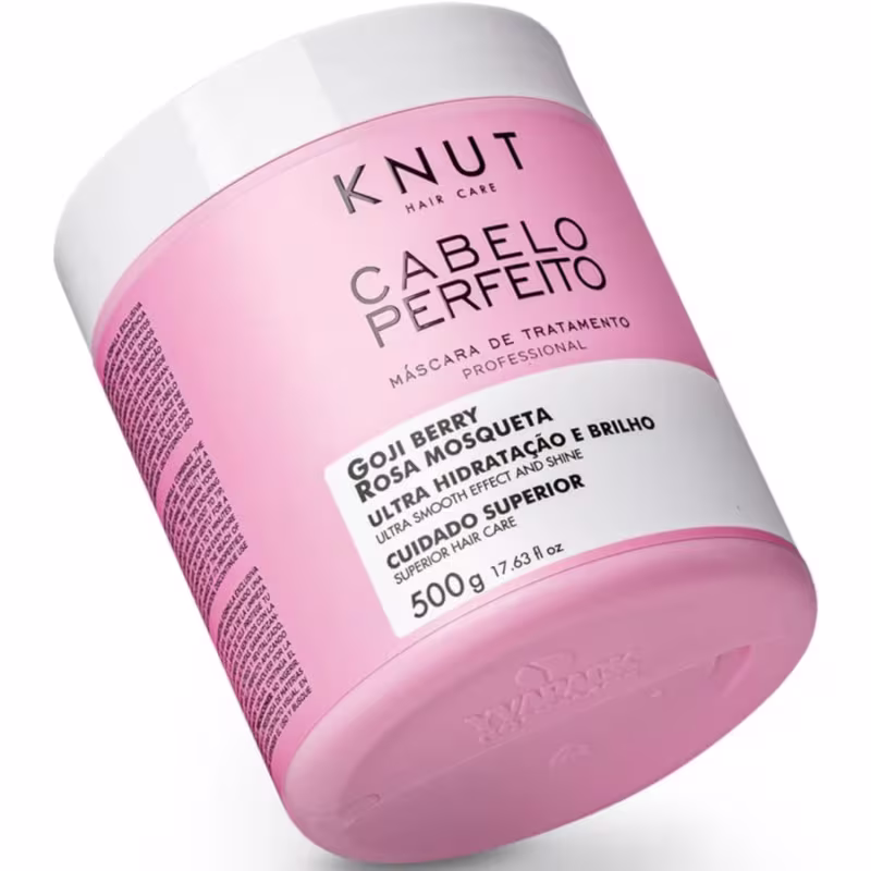 Knut Cabelo Perfeito Goji Berry Kit com Shampoo Condicionador e Máscara 500g