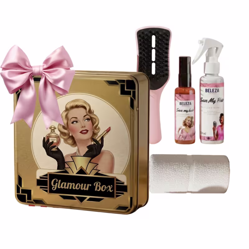 Kit presente Glamour Box Cabelo de Diva Beleza Express
