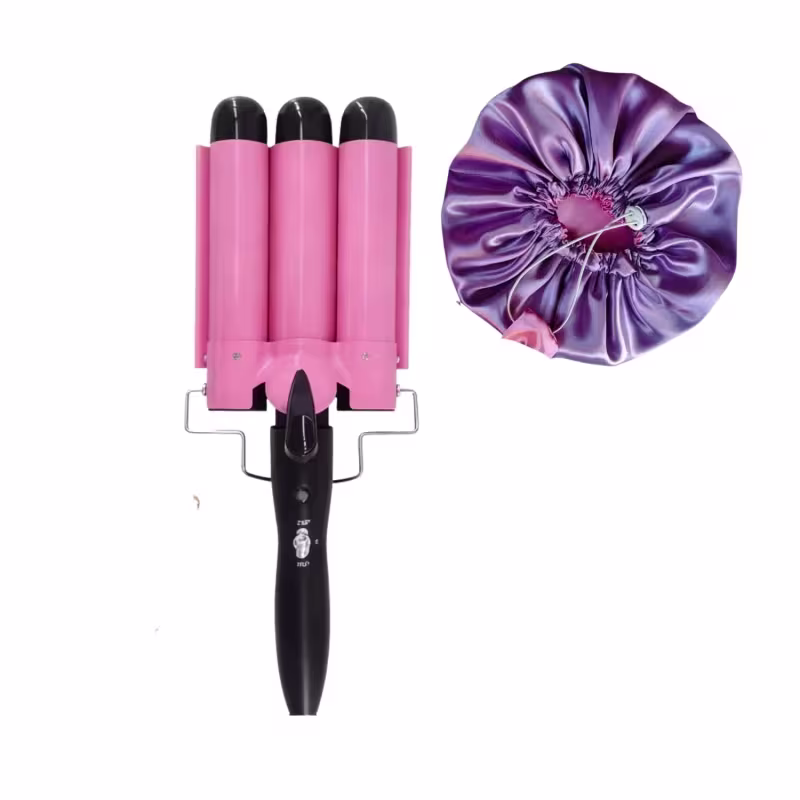 Kit Modelador Triondas e touca de cetim Beleza Express