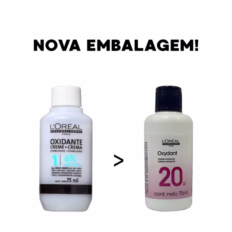 Kit L'Oréal Professionnel Oxydant - Oxidante 20 Volumes 90ml (3 unidades)