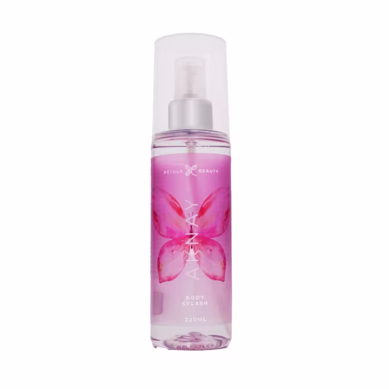 Kit Aknay Flowers Perfume 100ml + Body Splash 200ml Petala Beauty Alta Fixação Floral