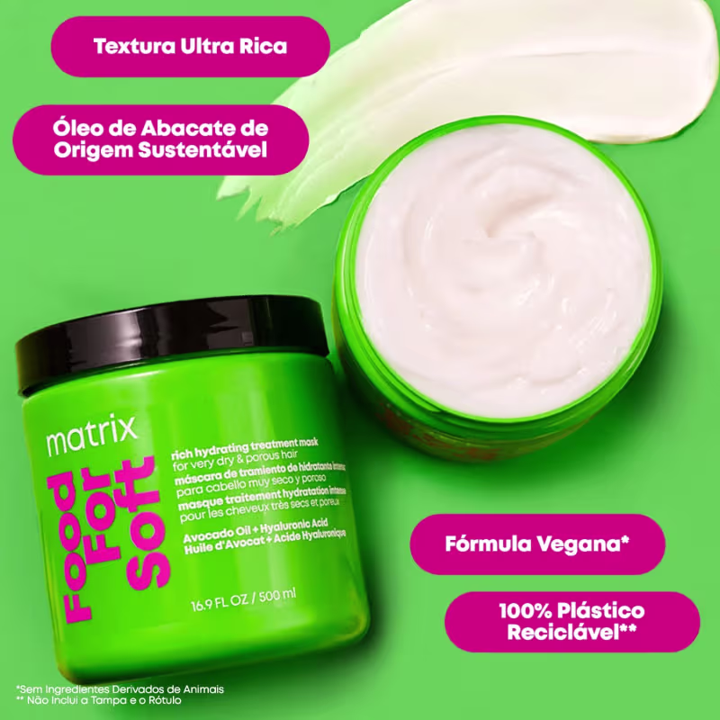 Kit Matrix Food For Soft Hidratação Intensa (4 Produtos)
