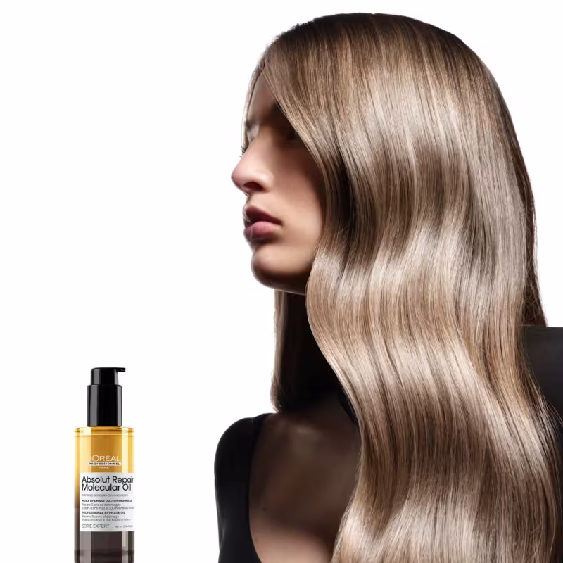 Trio L'Oréal Professionnel Absolut Repair Molecular Oil Salon (3 produtos)