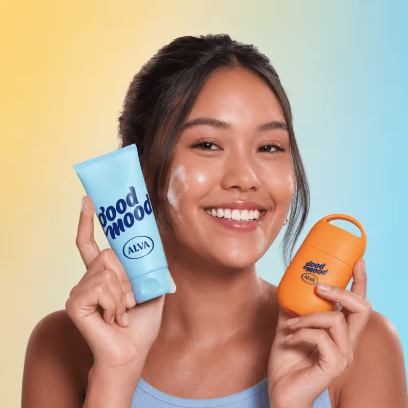 Kit Good Mood by Alva Rotina Facial: Gel de Limpeza + Hidratante Facial