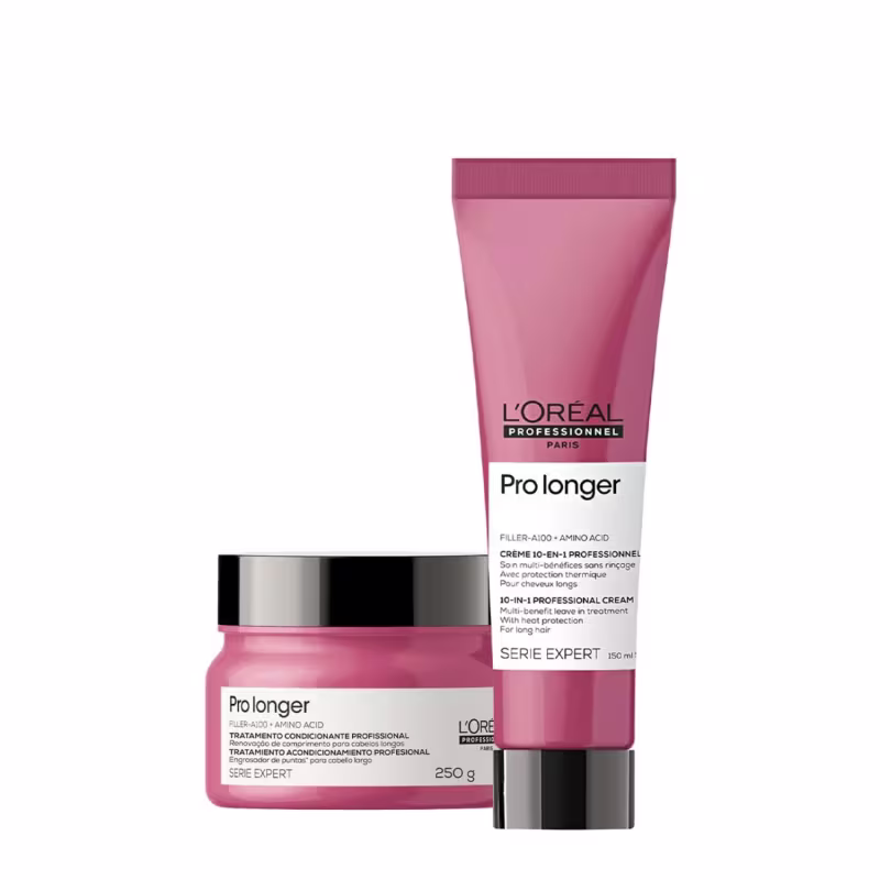 Kit L'Oréal Professionnel Serie Expert Pro Longer Máscara Leave-in (2 produtos)