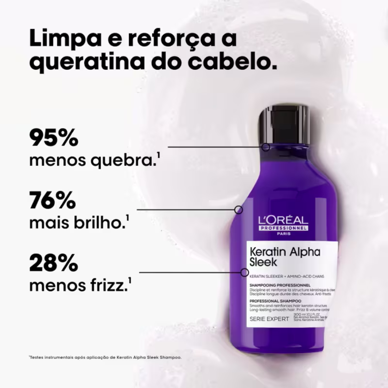 Duo L'Oréal Professionnel Keratin Alpha Sleek Absolut Oil 10 in 1 for Home (2 Produtos)