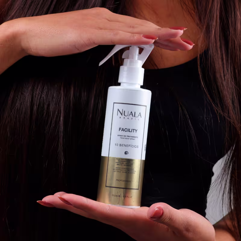 Kit Nuala Antifrizz Shampoo + Condicionador + Máscara + Leave-in (4 Produtos)
