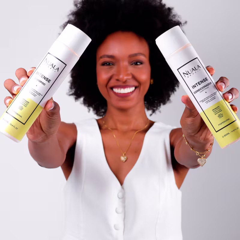 Kit Nuala Reconstrução Intense Shampoo + Condicionador (2 Produtos)
