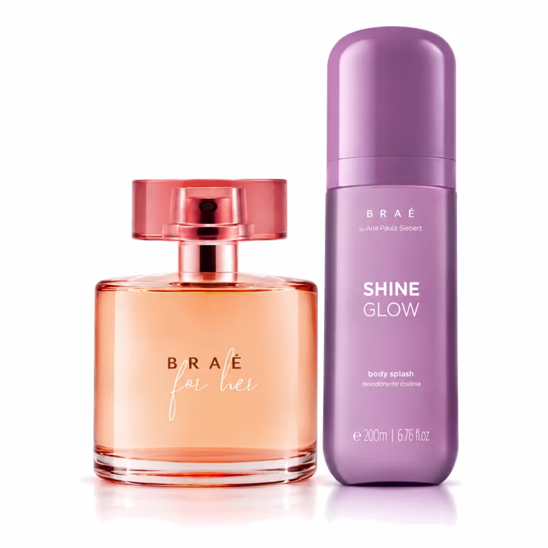 Kit For her  + Body Splash Shine Glow