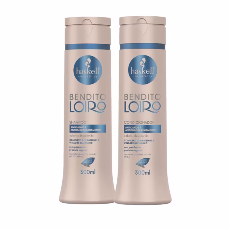 Kit Haskell Bendito Loiro 300ml SH/COND