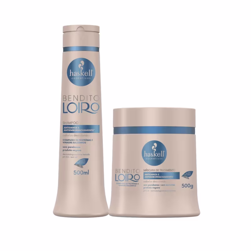 Kit Haskell Bendito Loiro 500ml SH/MASC