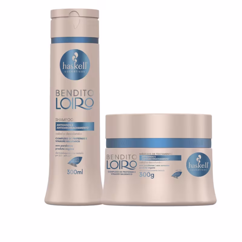 Kit Haskell Bendito Loiro 300ml SH/MASC