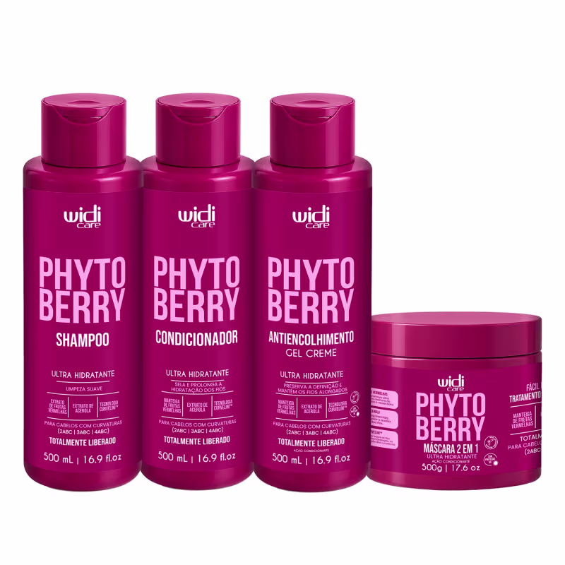 Kit Widi Care PhytoBerry Linha Completa