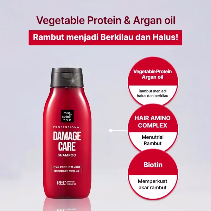 Kit Mise en Scène - Damage Care Perfect Red Protein (4 Produtos)
