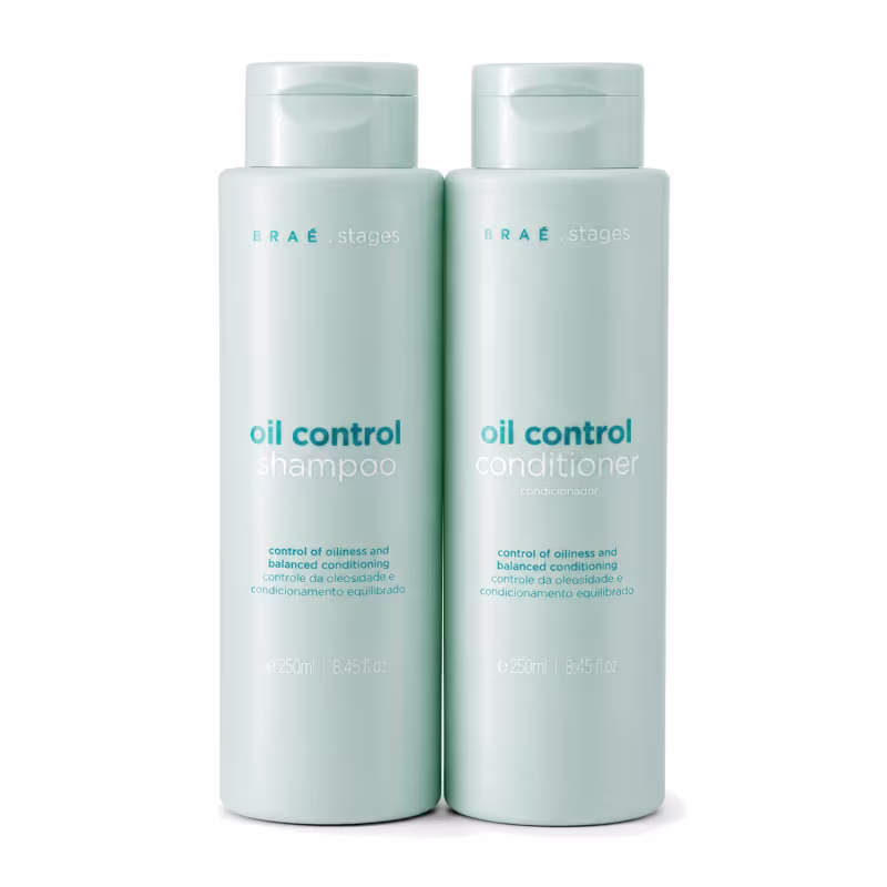 Kit Braé Stages Oil Control Shampoo + Condicionador 250ml