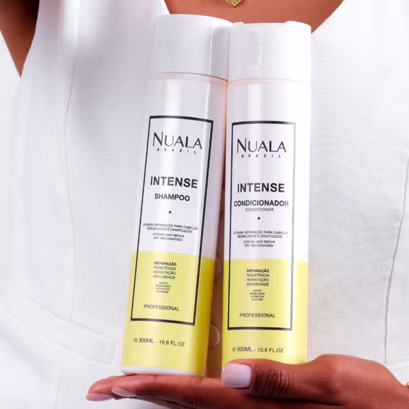 Kit Nuala Reconstrução Intense Shampoo + Condicionador + Máscara (3 Produtos)