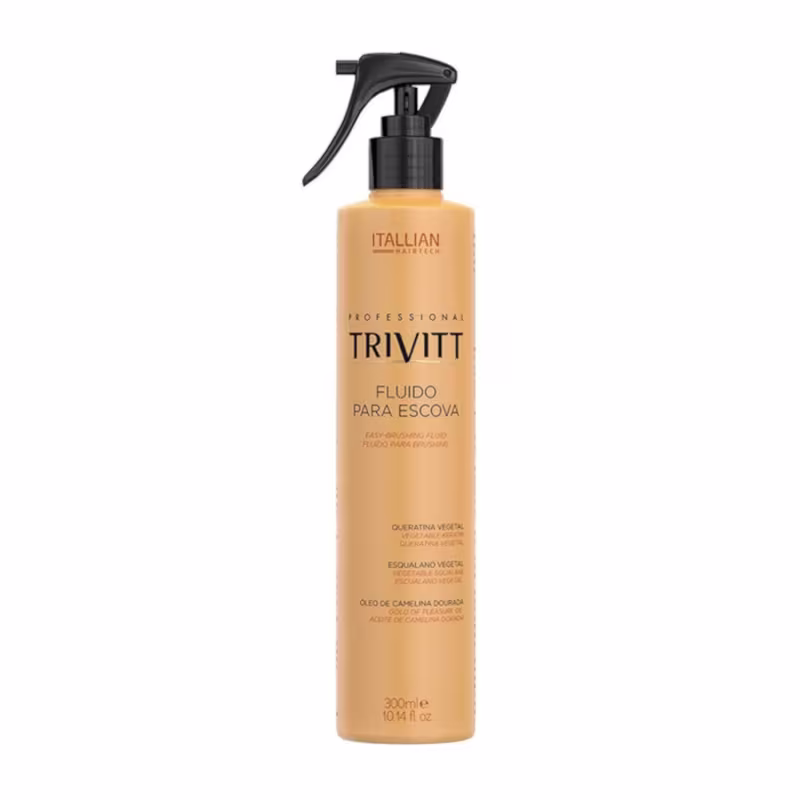 Kit Trivitt 4 Fluido para Escova 300ml – Proteção Térmica e Brilho Profissional