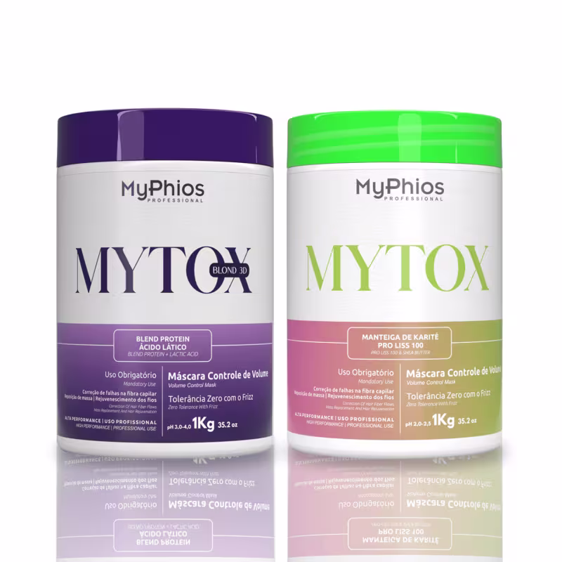 Kit Redutor de volume -  MyTox  Blond e Mytox 1kg