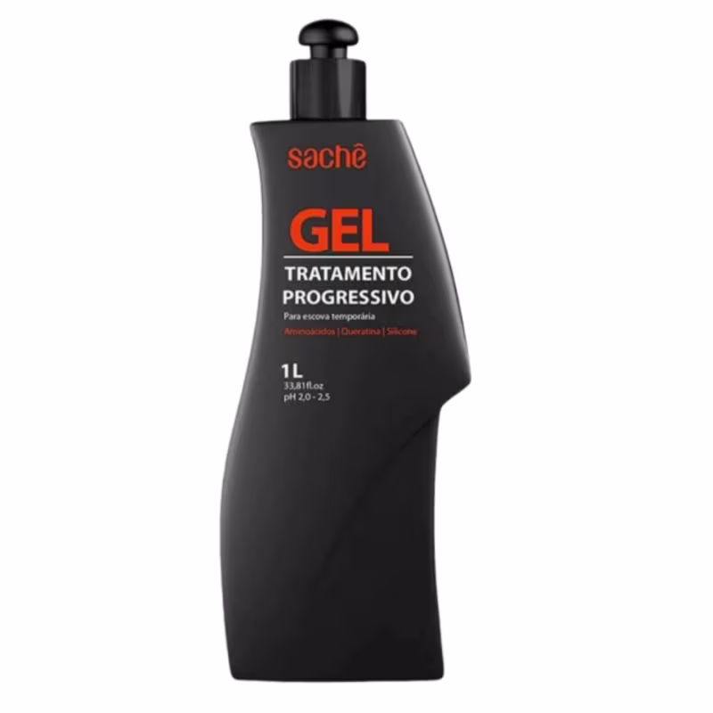 Sachê Professional Gel - Escova Progressiva 1L