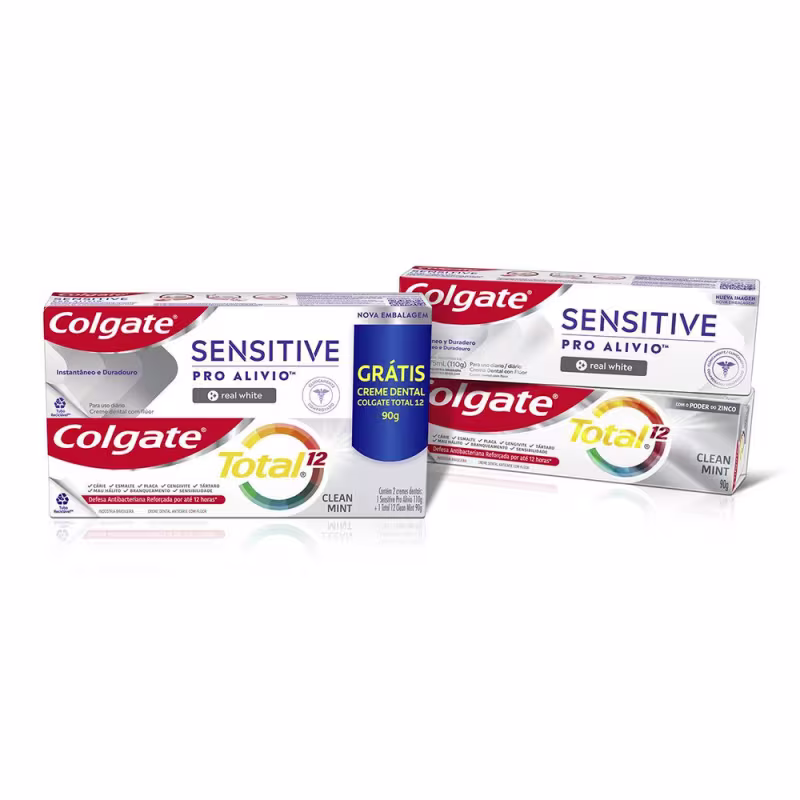 Pack Creme Dental Colgate Sensitive Pro-Alívio 110g