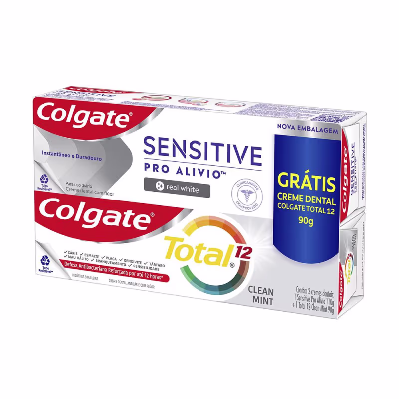Pack Creme Dental Colgate Sensitive Pro-Alívio 110g