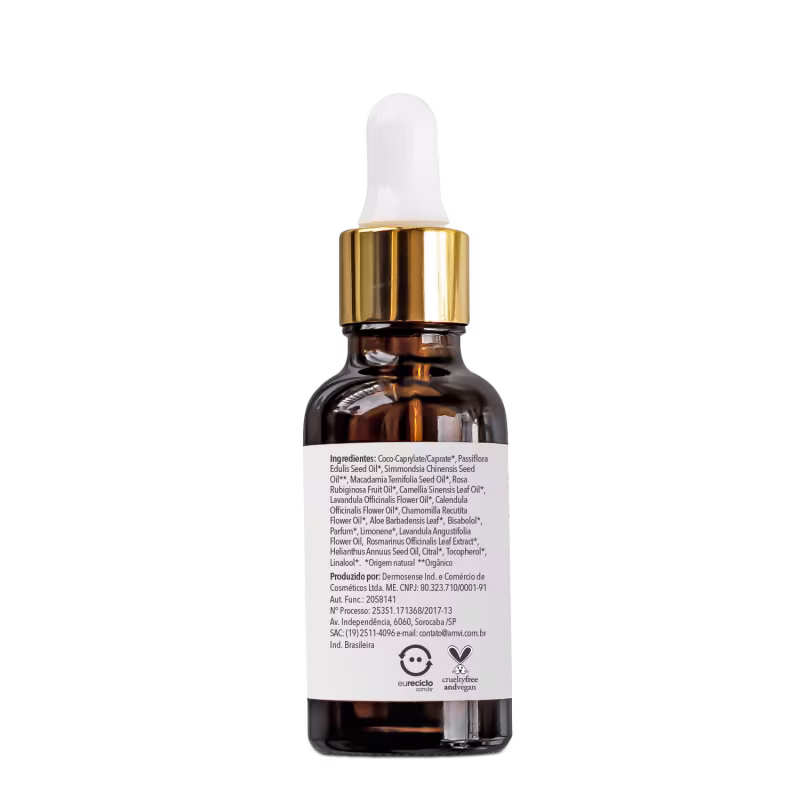 Amvi Cosméticos Naturais Sérum Purificante Bioactive Maracujá – Óleo Facial 30ml