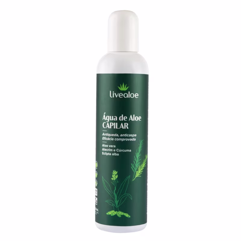 Tônico Capilar Livealoe Água de Aloe de  200ml