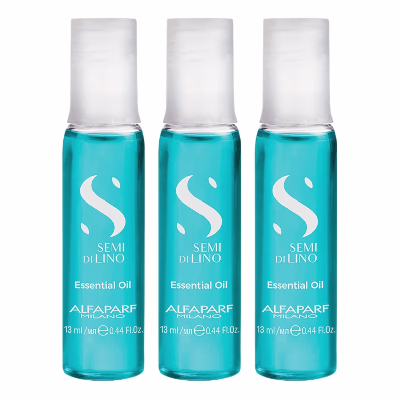 Ampola Alfaparf Semi Di Lino Essential Oil - kit 3 unidades