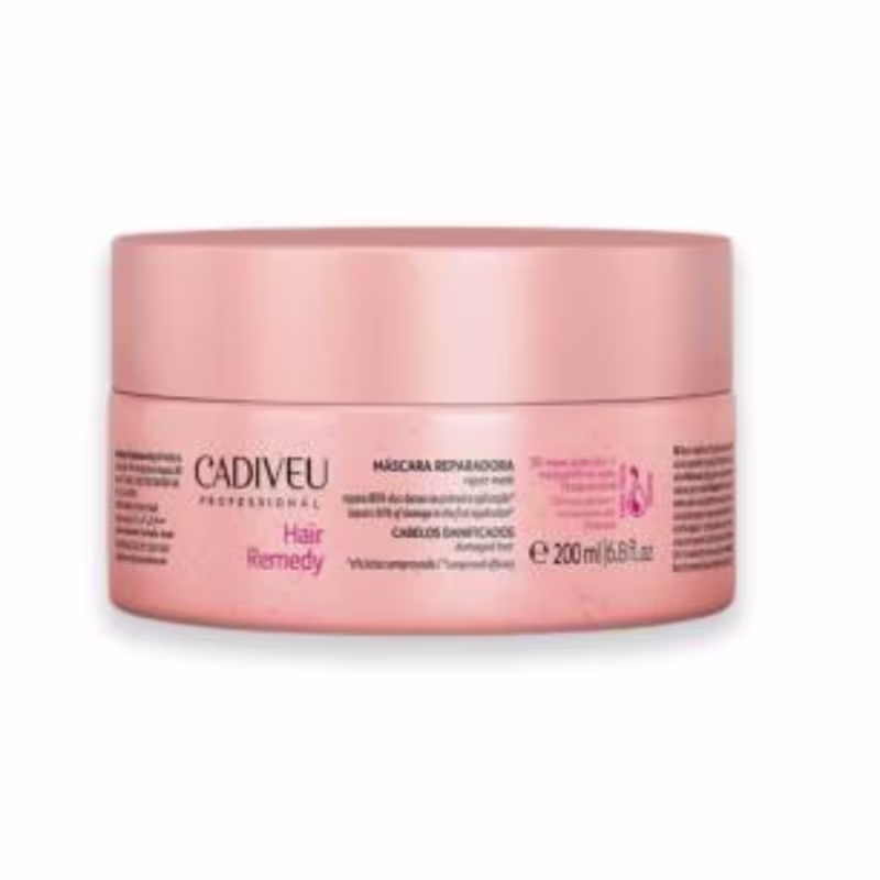 Kit Sh. Cond. e Mascara Hair Remedy 200ml - Cadiveu